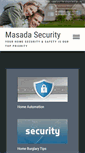 Mobile Screenshot of masadasecurity.com